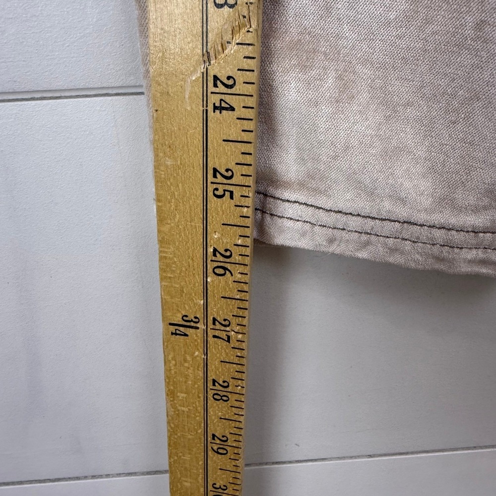 NWT Free People Sweet Jane Velvet Skinny Pants Champagne 26 - Picture 9 of 10